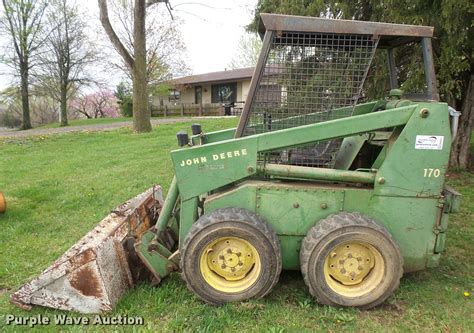 1976 John Deere 170 Skid Steer Loader 530CCA Road 